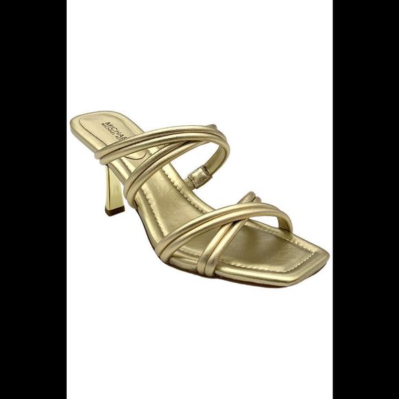 Michael Kors Women's Corrine Sandal Pale Gold - Medium - Picture 1 of 3